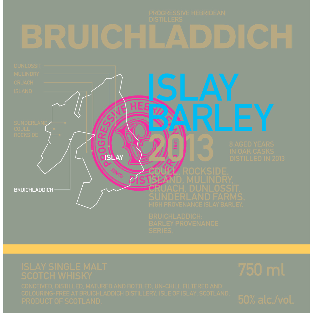 Buy Bruichladdich Islay Barley 2013 Online