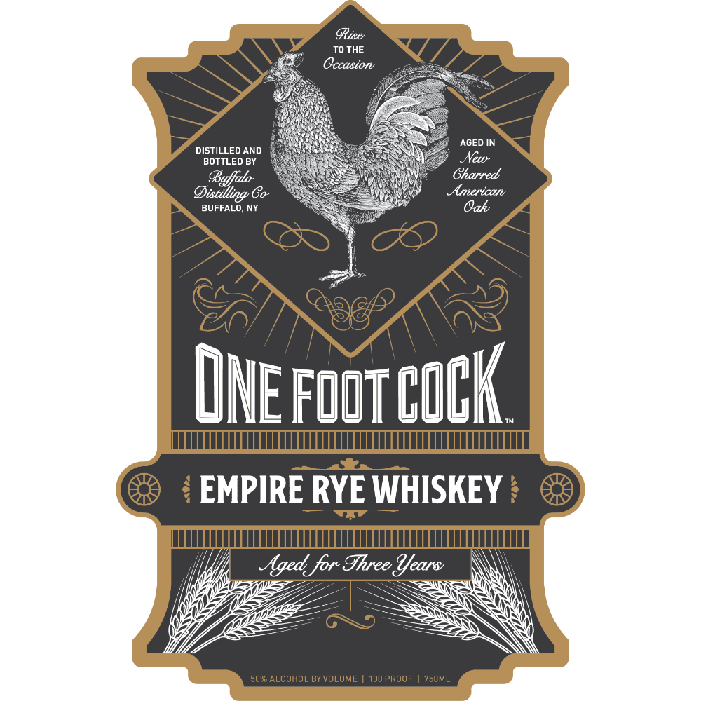 Buy Buffalo Distilling One Foot Cock Empire Rye Online