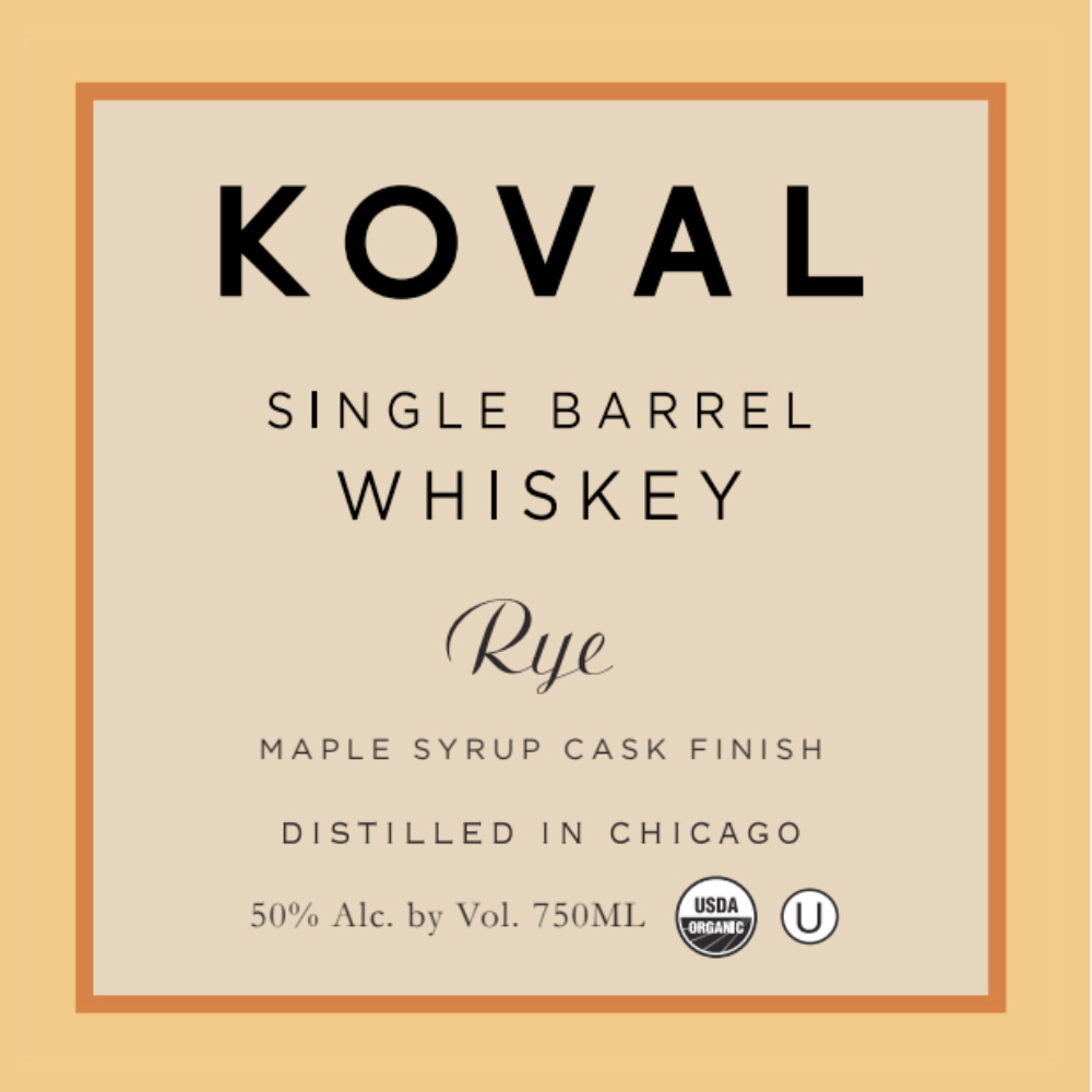 Buy Koval Maple Syrup Cask Finish Rye Online