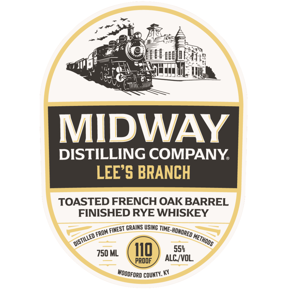 Buy Midway Lee’s Branch Toasted French Oak Barrel Finished Rye Online