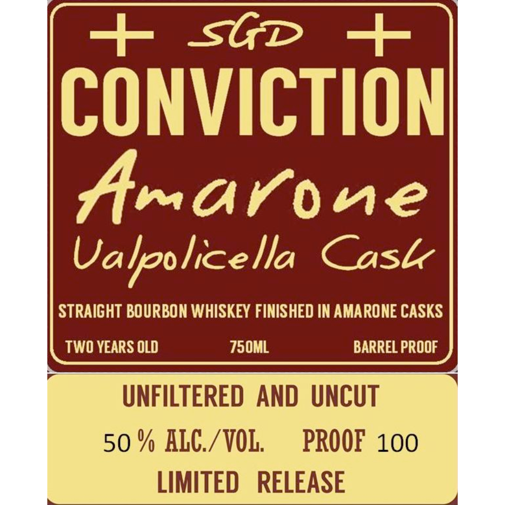 Buy Southern Grace Conviction Amarone Valpolicella Cask Finished Bourbon Online