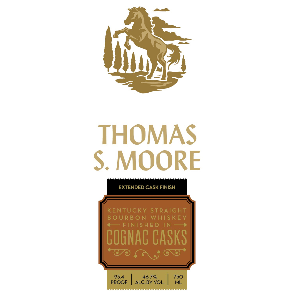 Buy Thomas S. Moore Extended Cask Finish Bourbon Finished in Cognac Casks Online