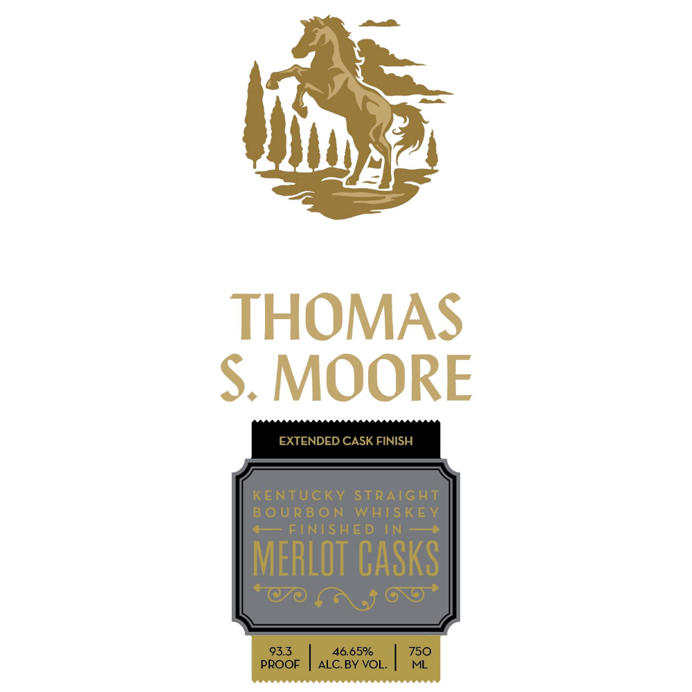 Buy Thomas S. Moore Extended Cask Finish Bourbon Finished in Merlot Casks Online