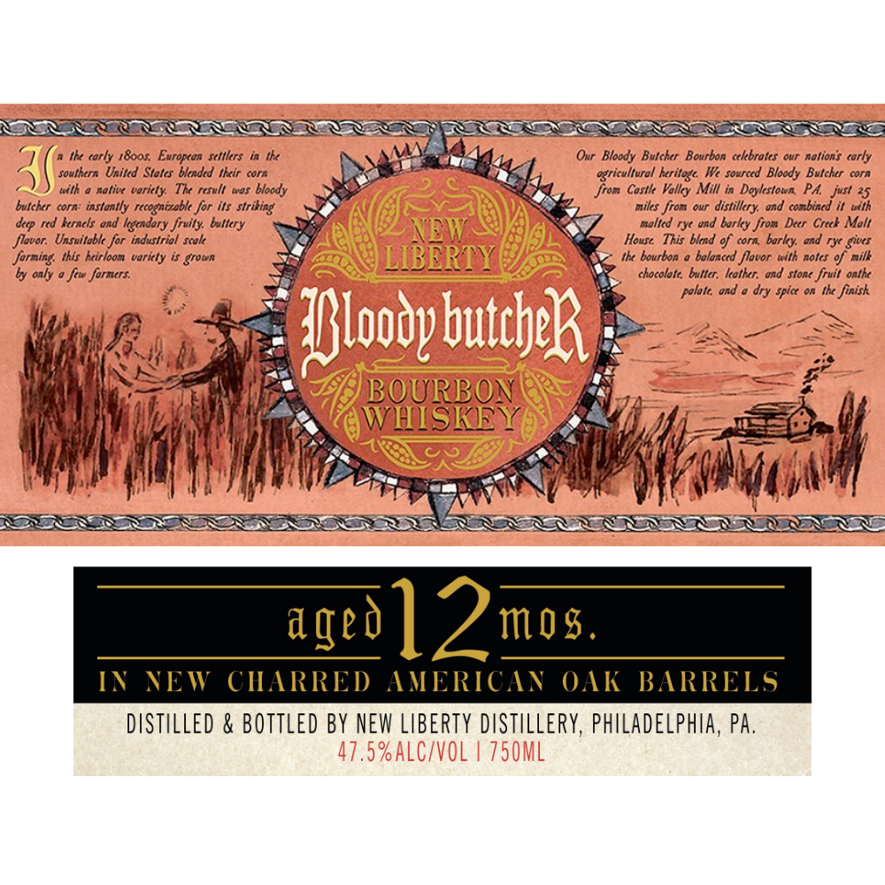 Buy New Liberty Bloody Butcher Bourbon Aged 12 Months Online