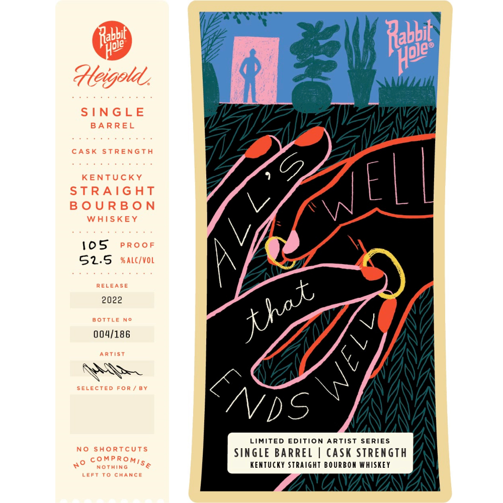 Buy Rabbit Hole Heigold Single Barrel Cask Strength Bourbon Online