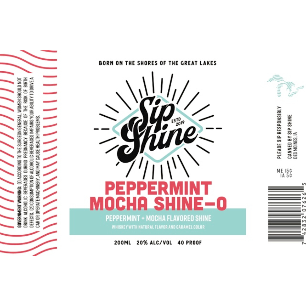 Buy Sip Shine Peppermint Mocha Shine-O Online
