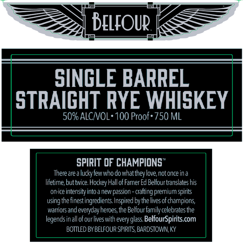 Buy Belfour Single Barrel Straight Rye Whiskey Online