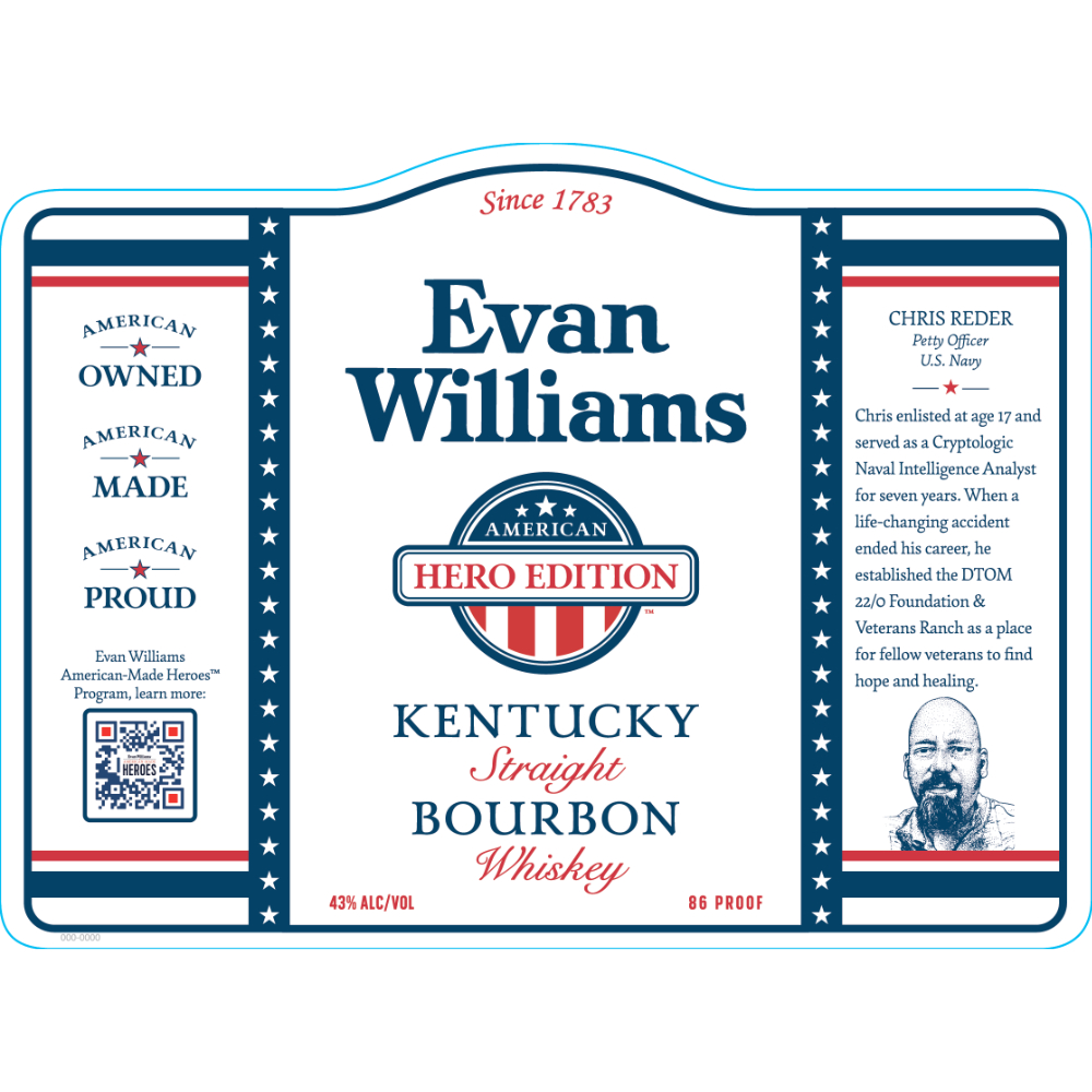 Buy Evan Williams American Hero Edition Chris Reder Online