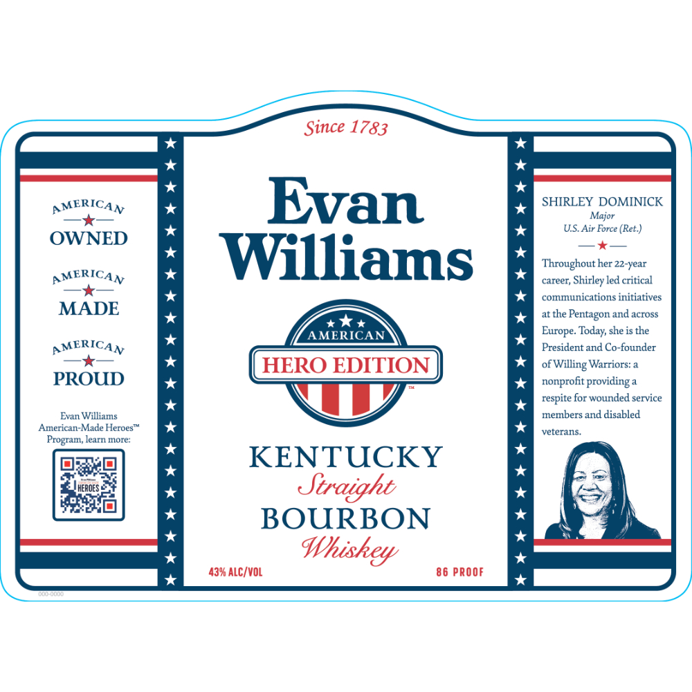 Buy Evan Williams American Hero Edition Shirley Dominick Online