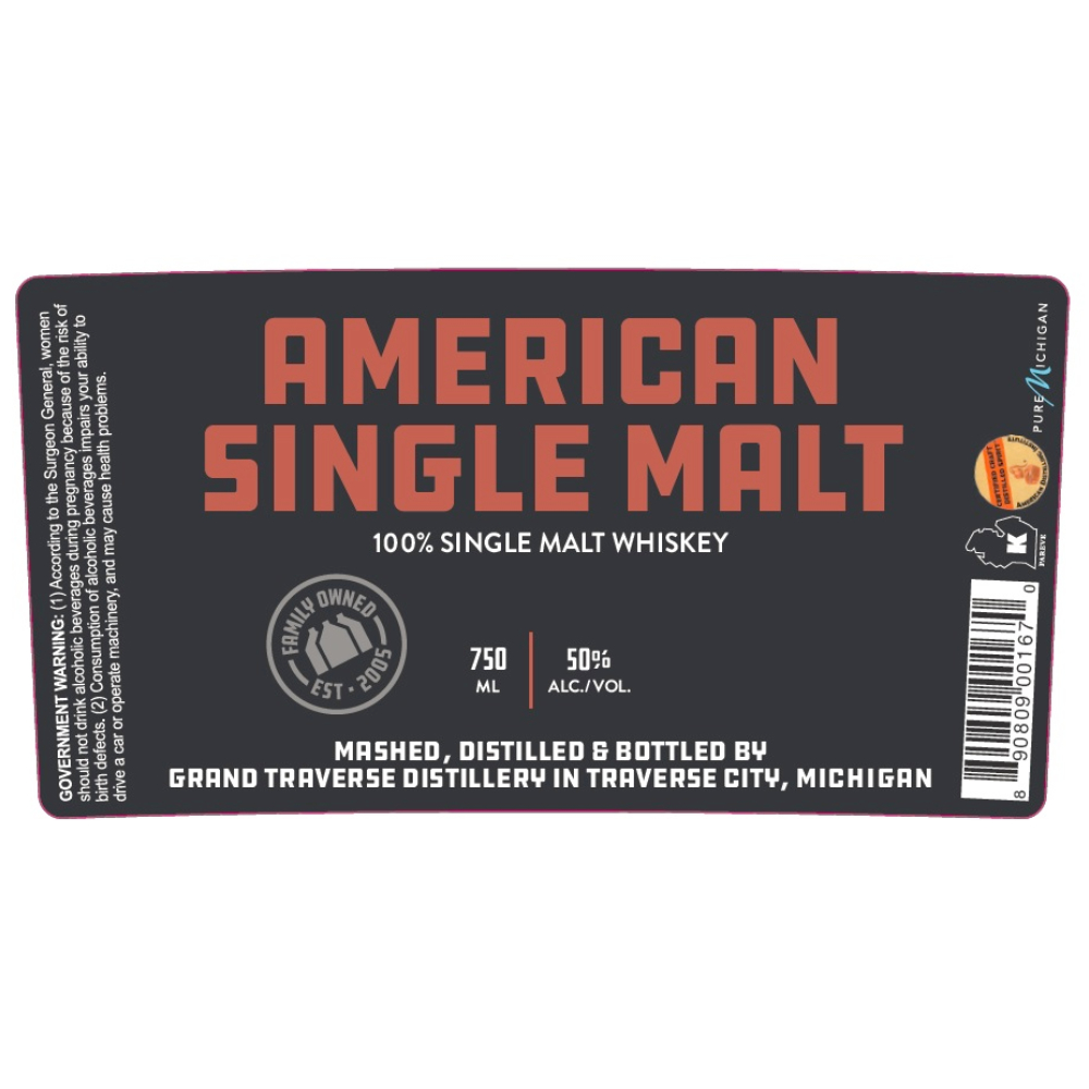 Buy Grand Traverse Distillery American Single Malt Online