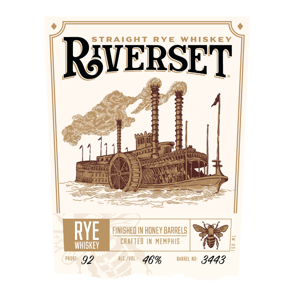 Buy Riverset Straight Rye Finished in Honey Barrels Online