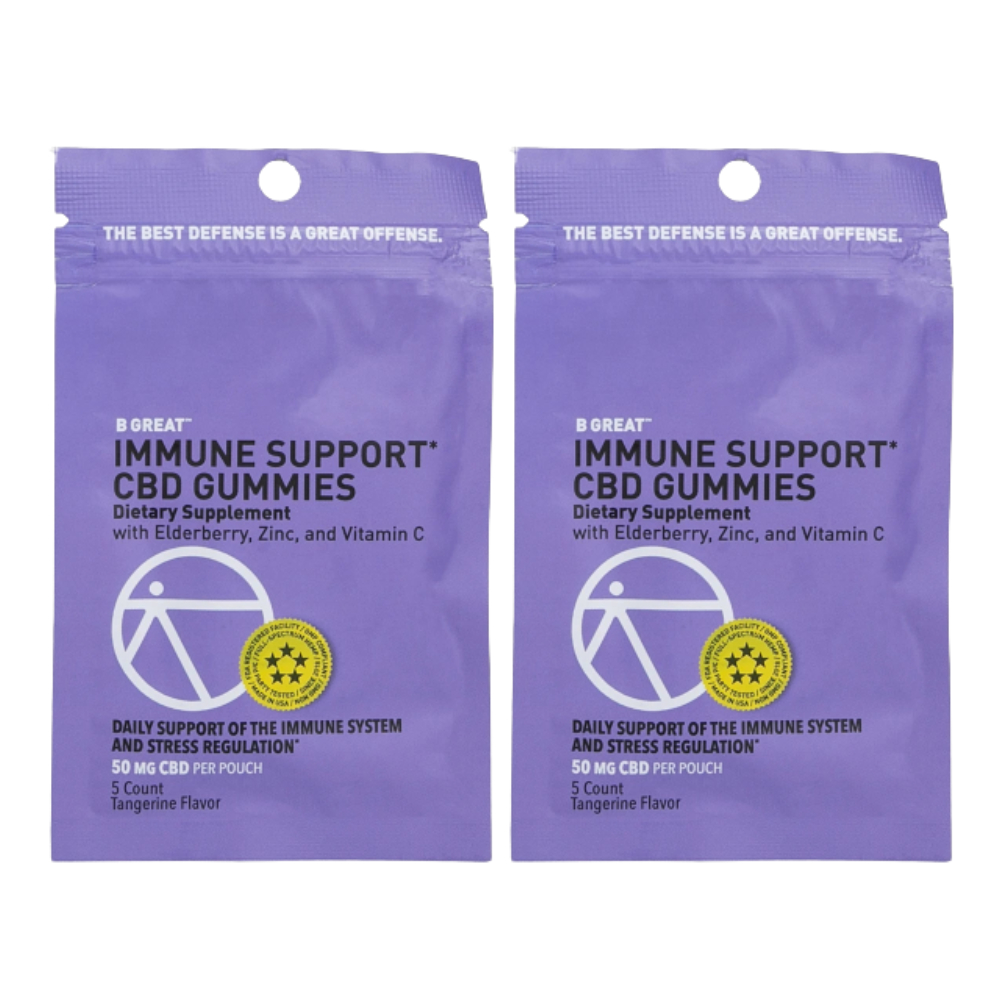 Buy B GREAT Immune Support CBD Gummies Starter Bundle Online