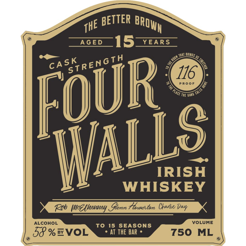 Buy Four Walls Cask Strength Irish Whiskey Online