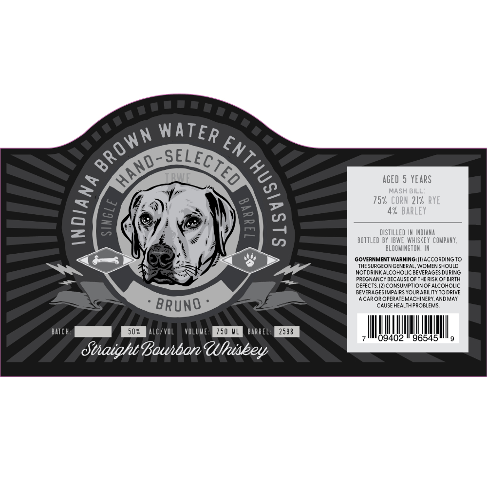 Buy IBWE Bruno Straight Bourbon Online