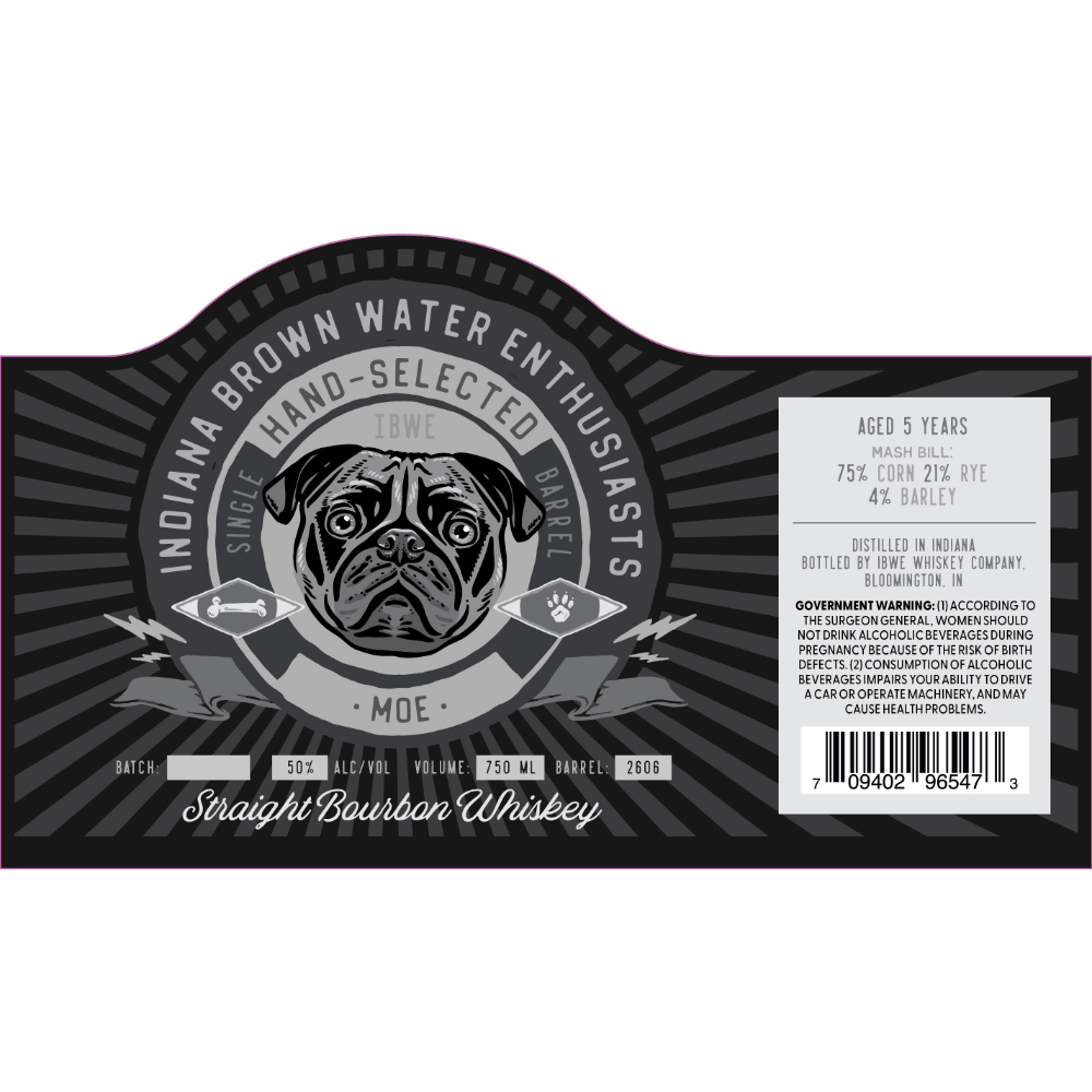 Buy IBWE Moe Straight Bourbon Online