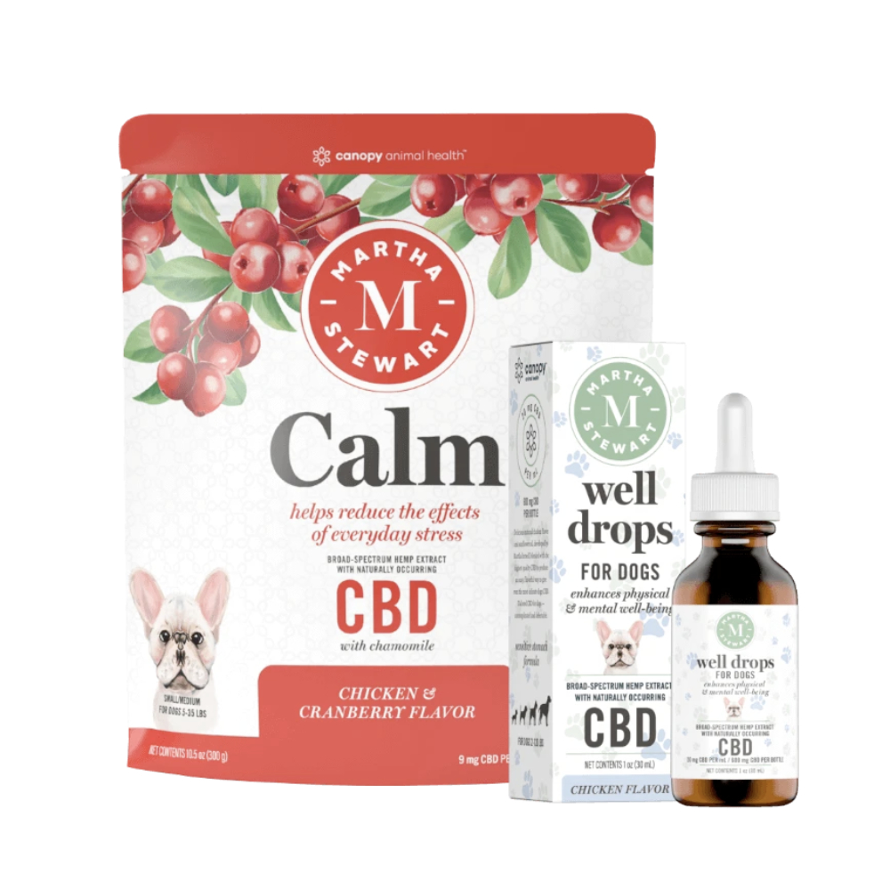 Buy Martha Stewart CBD Small:Medium Dog Calm Bundle Online