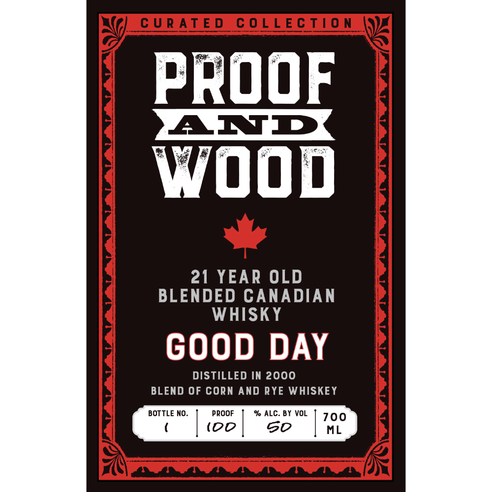 Buy Proof And Wood Good Day 21 Year Old Online