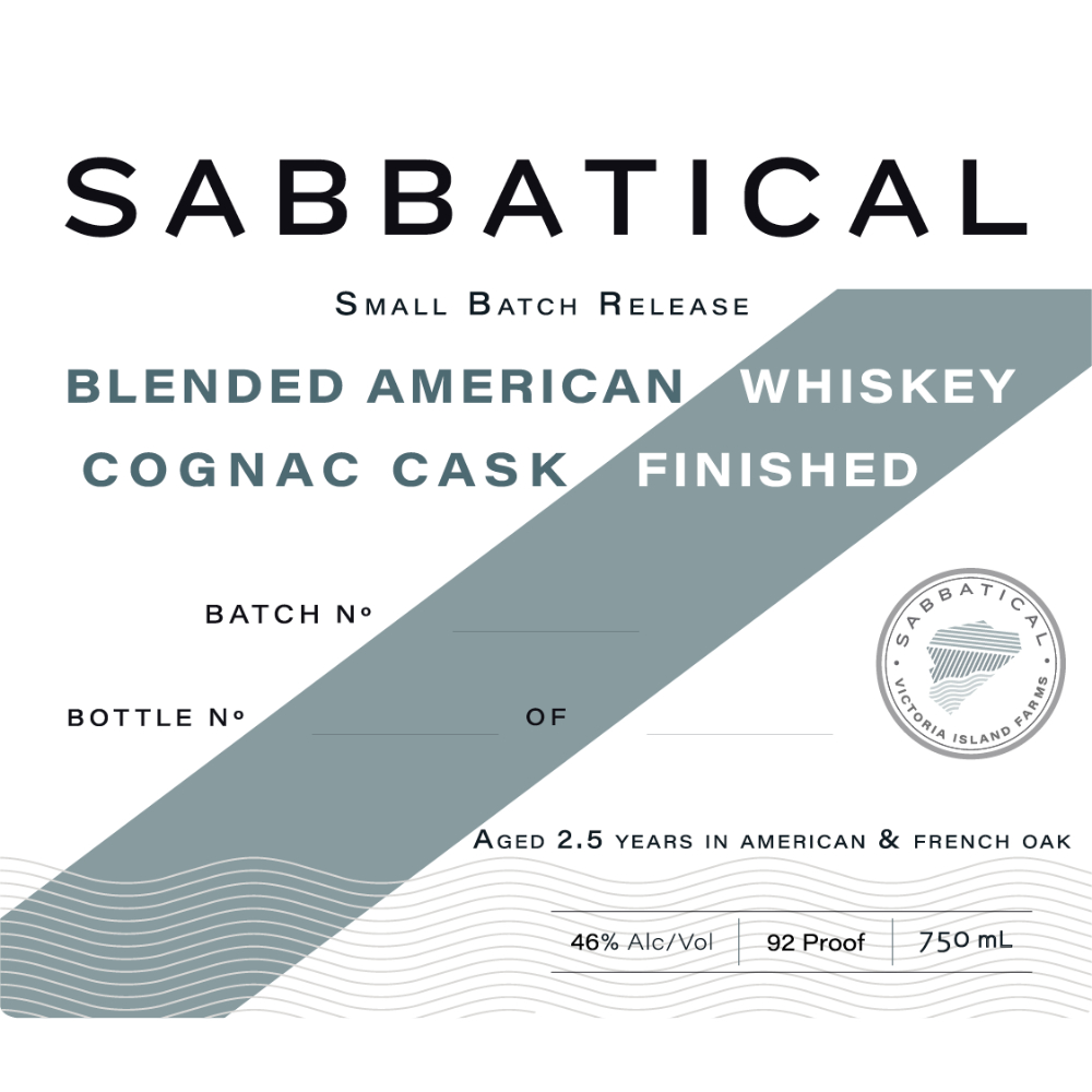 Buy Sabbatical Cognac Cask Finished Blended American Whiskey Online