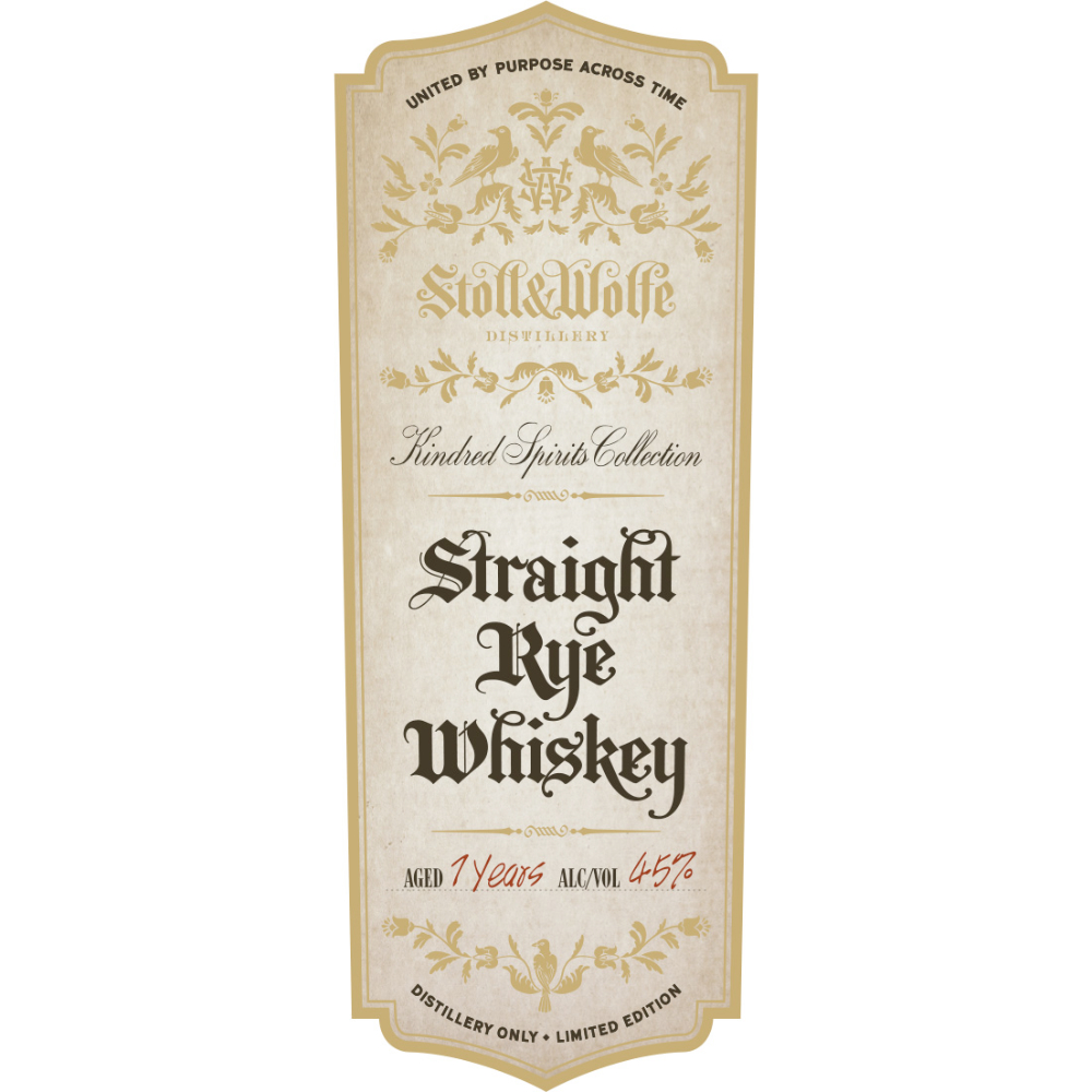 Buy Stoll & Wolfe Kindred Spirits Collection 7 Year Old Straight Rye Online