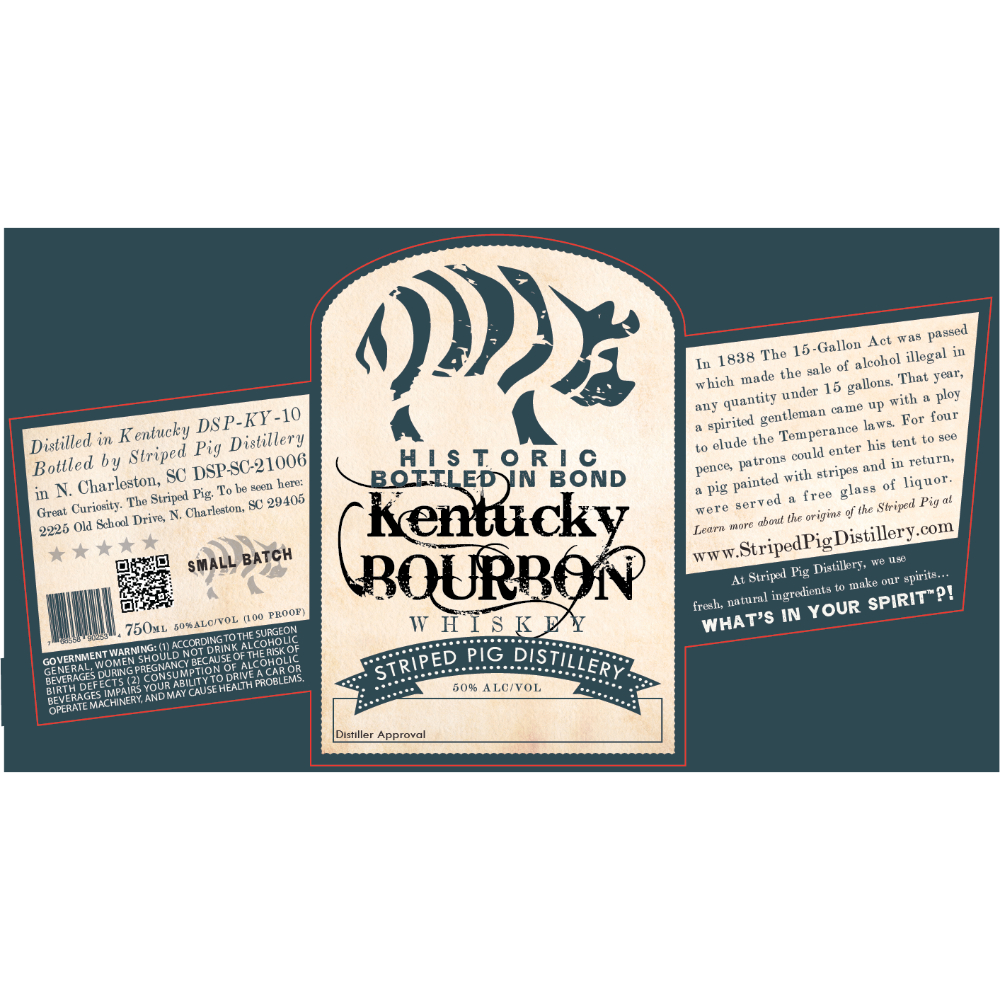 Buy Striped Pig Historic Bottled in Bond Bourbon Online