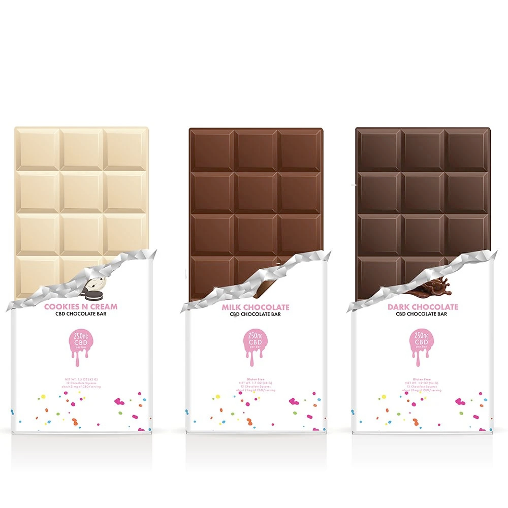 Sugar & kush CBD Chocolate Bar Variety Pack