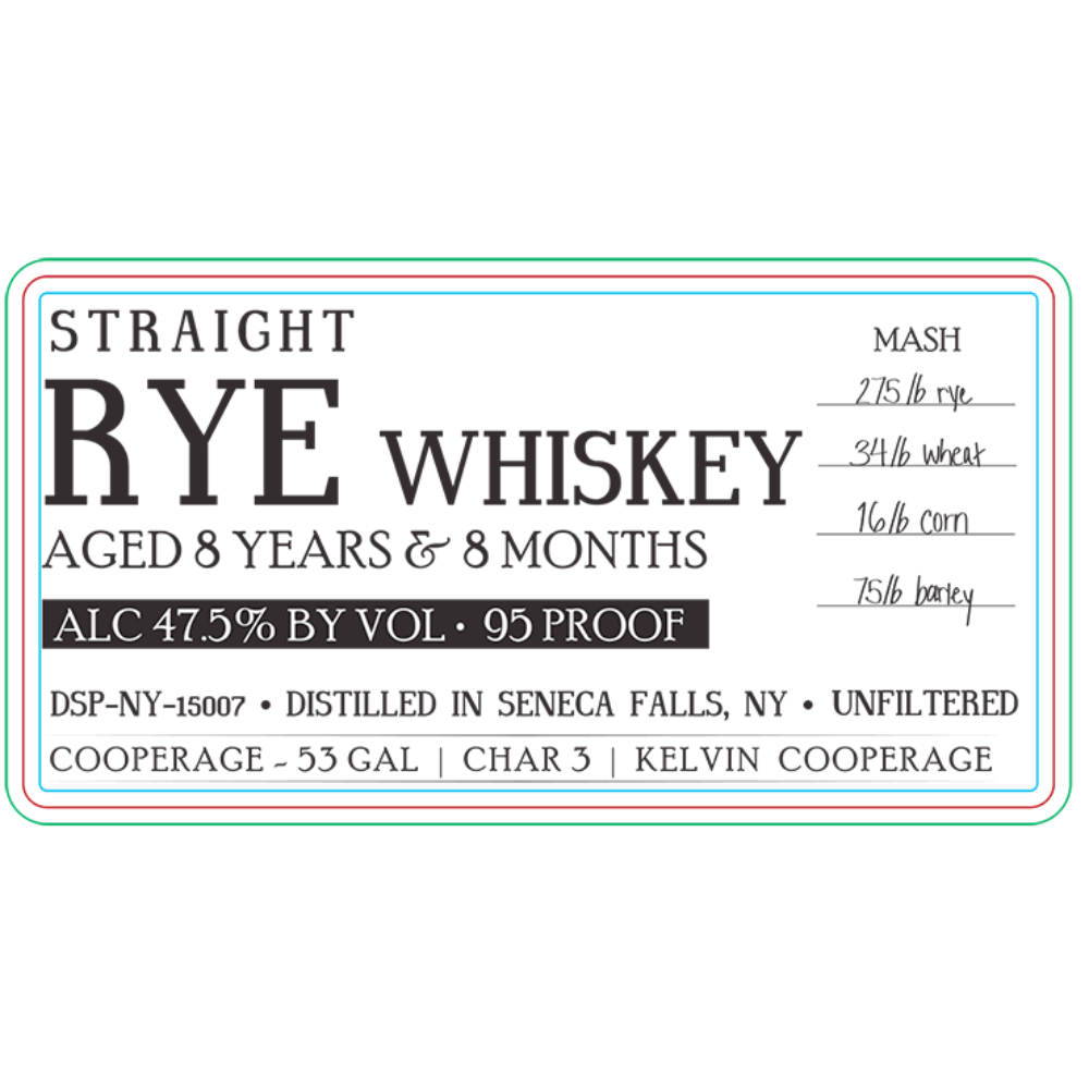 Buy Alder Creek 8 Years 8 Month Straight Rye Online