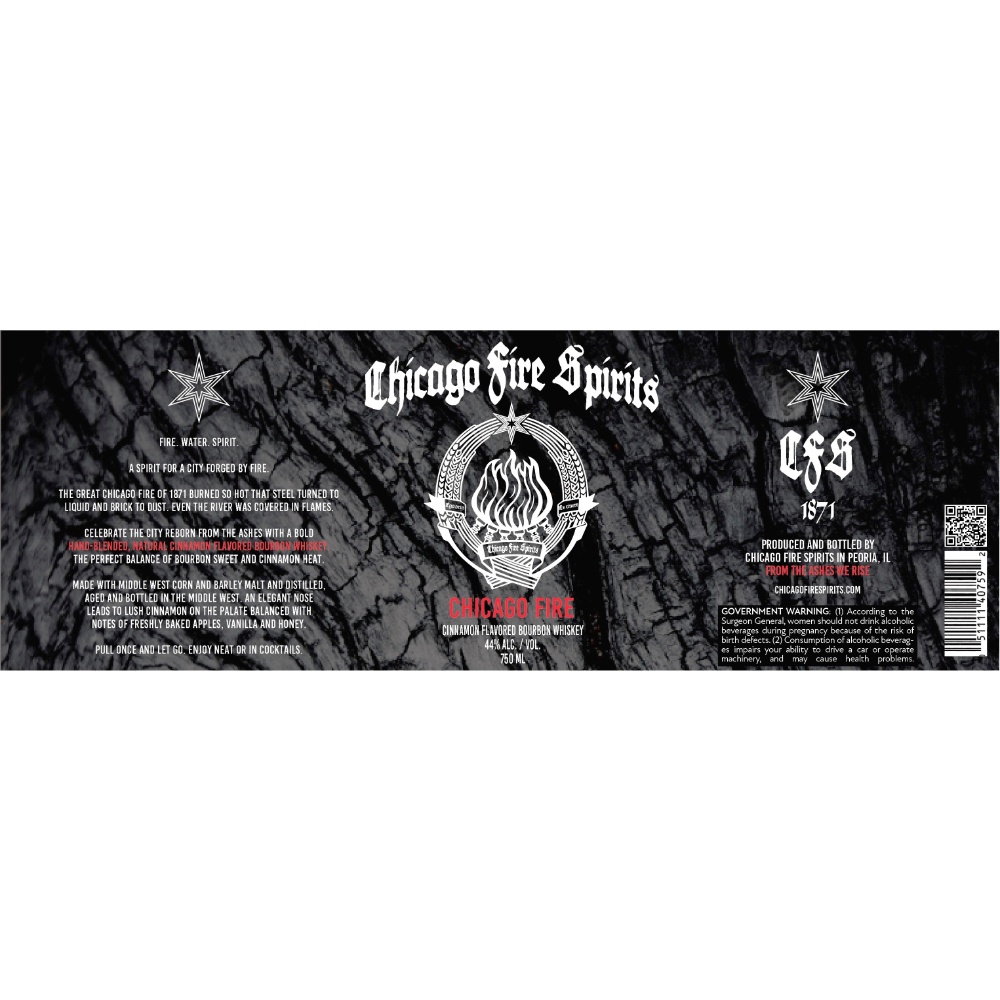 Buy Chicago Fire Spirits Cinnamon Flavored Bourbon Online