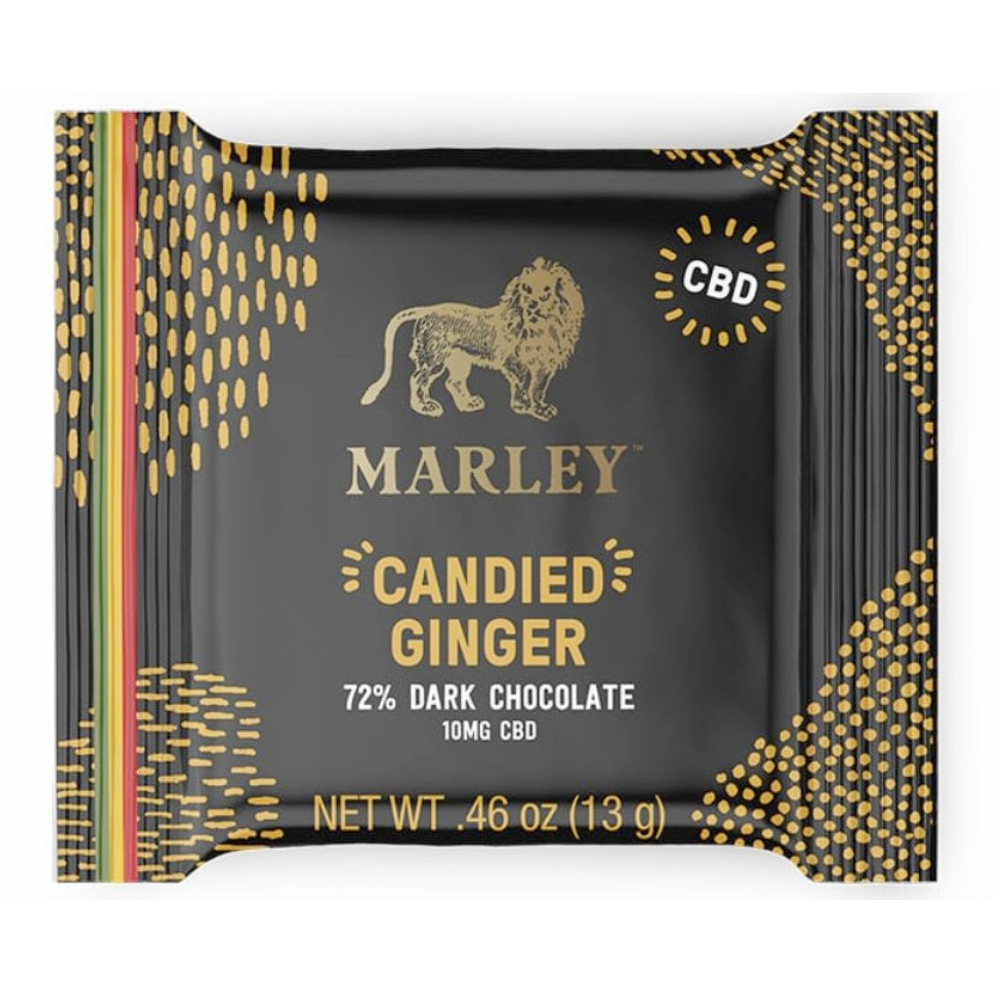 Buy Marley Candied Ginger CBD Chocolate 15 Pack Online