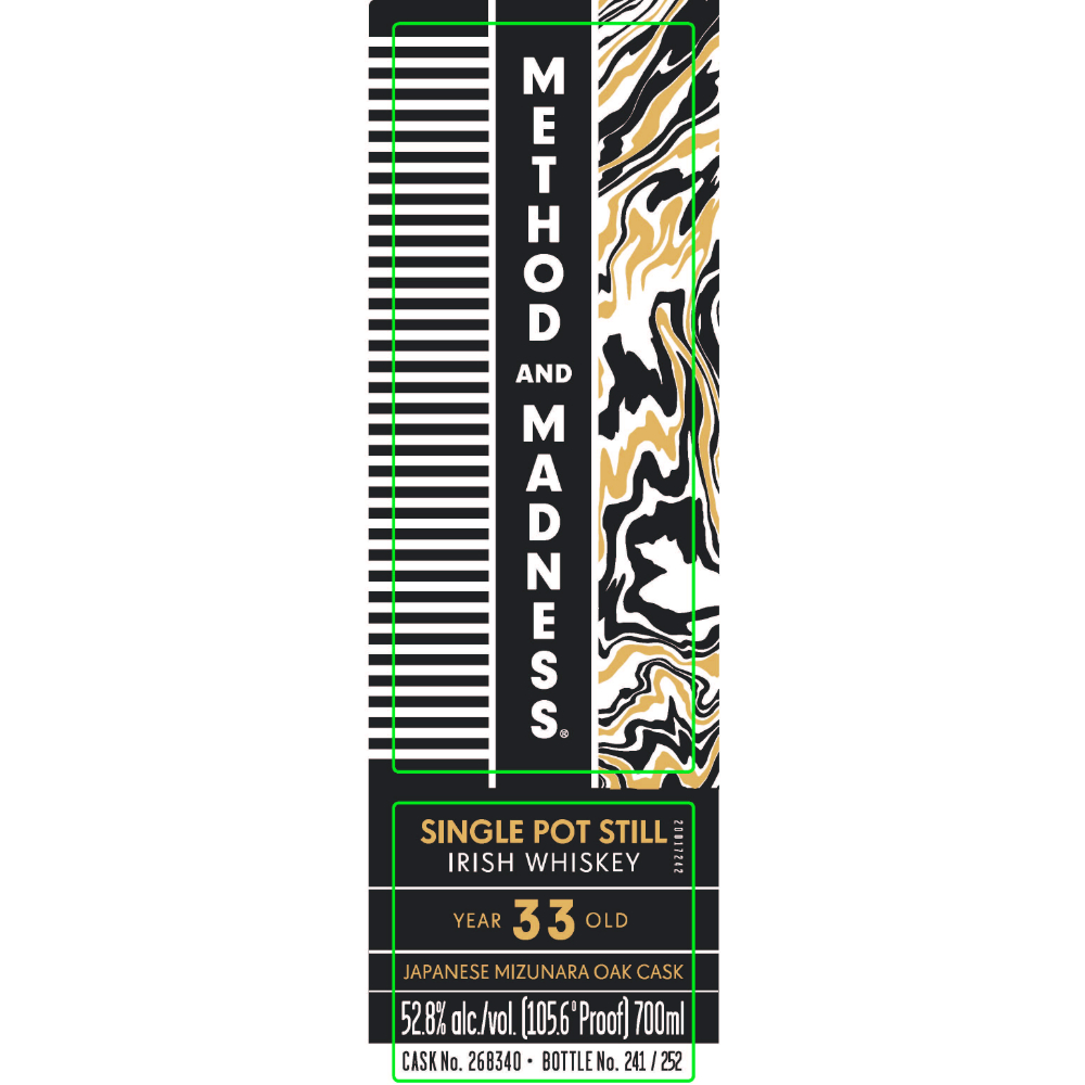 Buy Method and Madness Single Pot Still 33 Year Old Mizunara Oak Cask Online