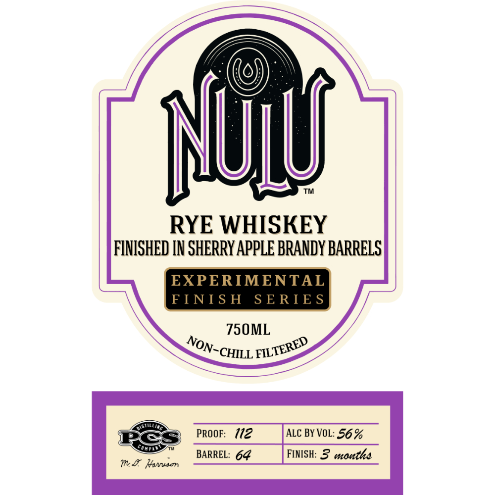 Buy Nulu Rye Finished In Sherry Apple Brandy Barrels Online
