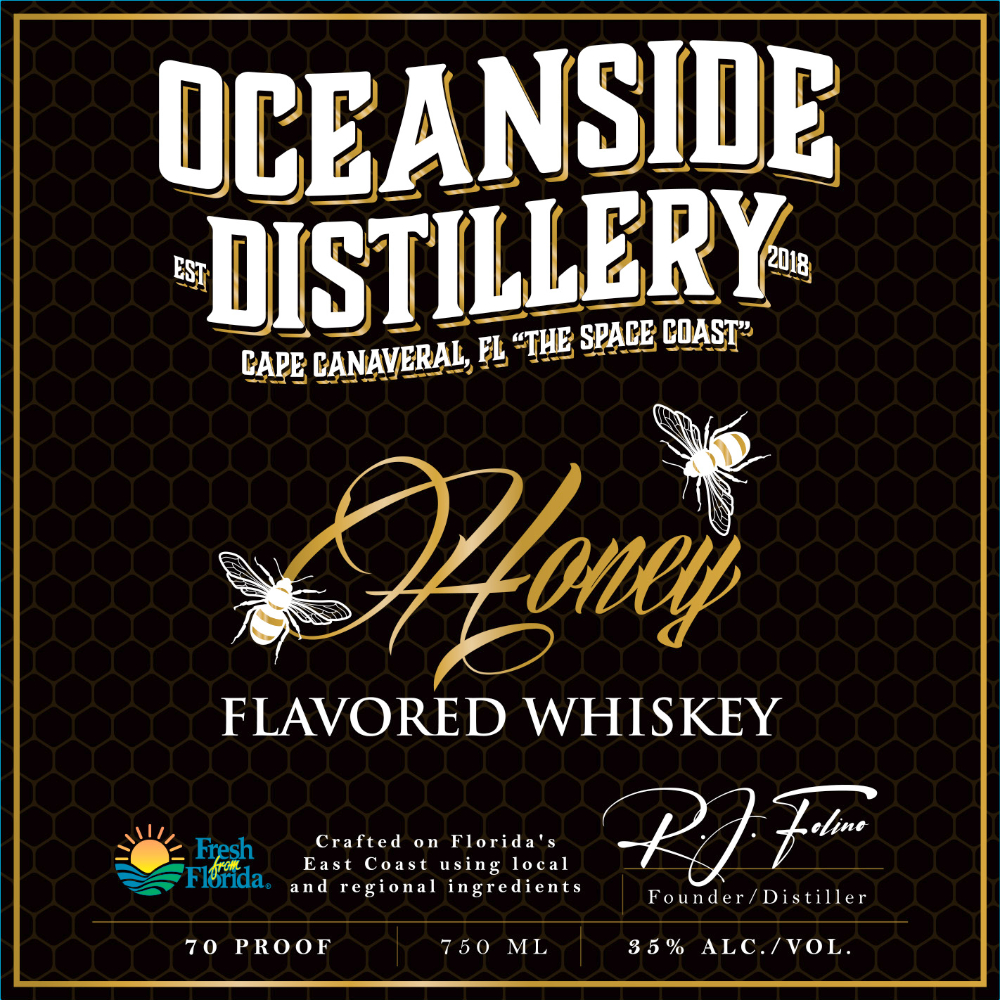 Buy Oceanside Distillery Honey Flavored Whiskey Online