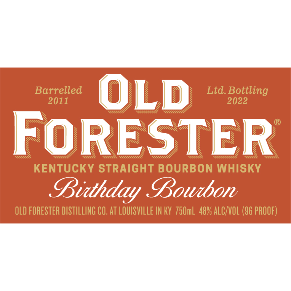 Buy Old Forester Birthday Bourbon 2022 Online