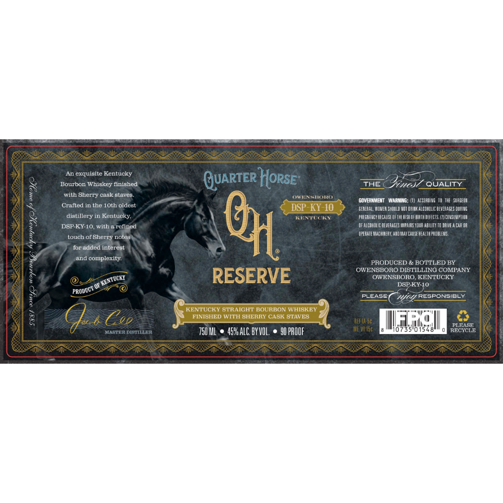 Buy Quarter Horse Reserve Bourbon Finished with Sherry Cask Staves Online