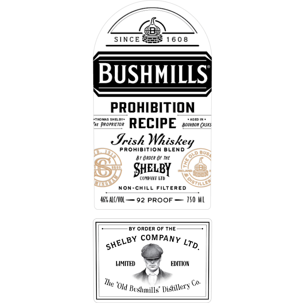Buy Bushmills Peaky Blinders Prohibition Recipe Online