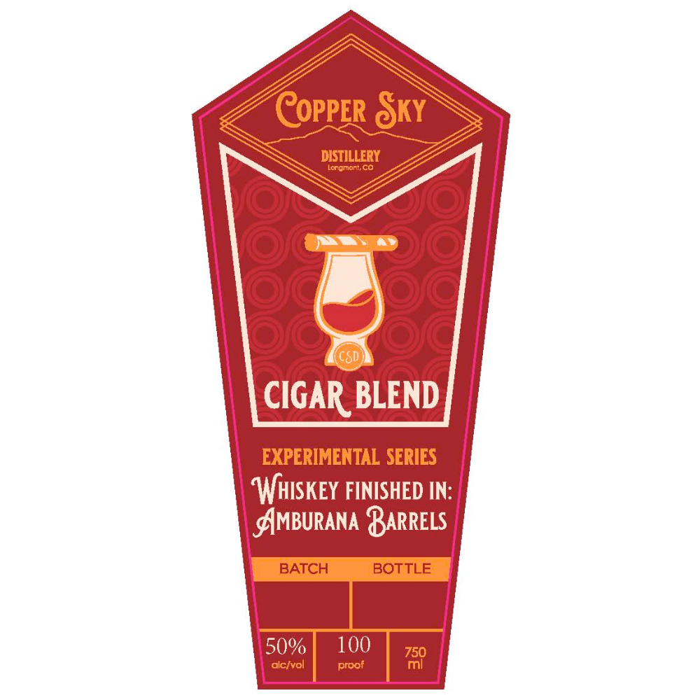 Buy Copper Sky Cigar Blend Whiskey Finished in Amburana Barrels Online