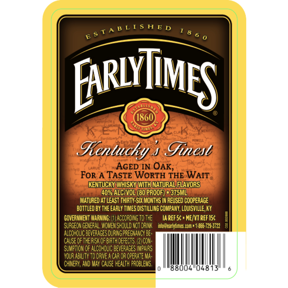 Buy Early Times Kentucky's Finest Whisky Online