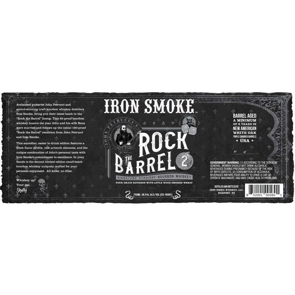 Buy Iron Smoke Rock The Barrel Bourbon 2 By John Petrucci Online