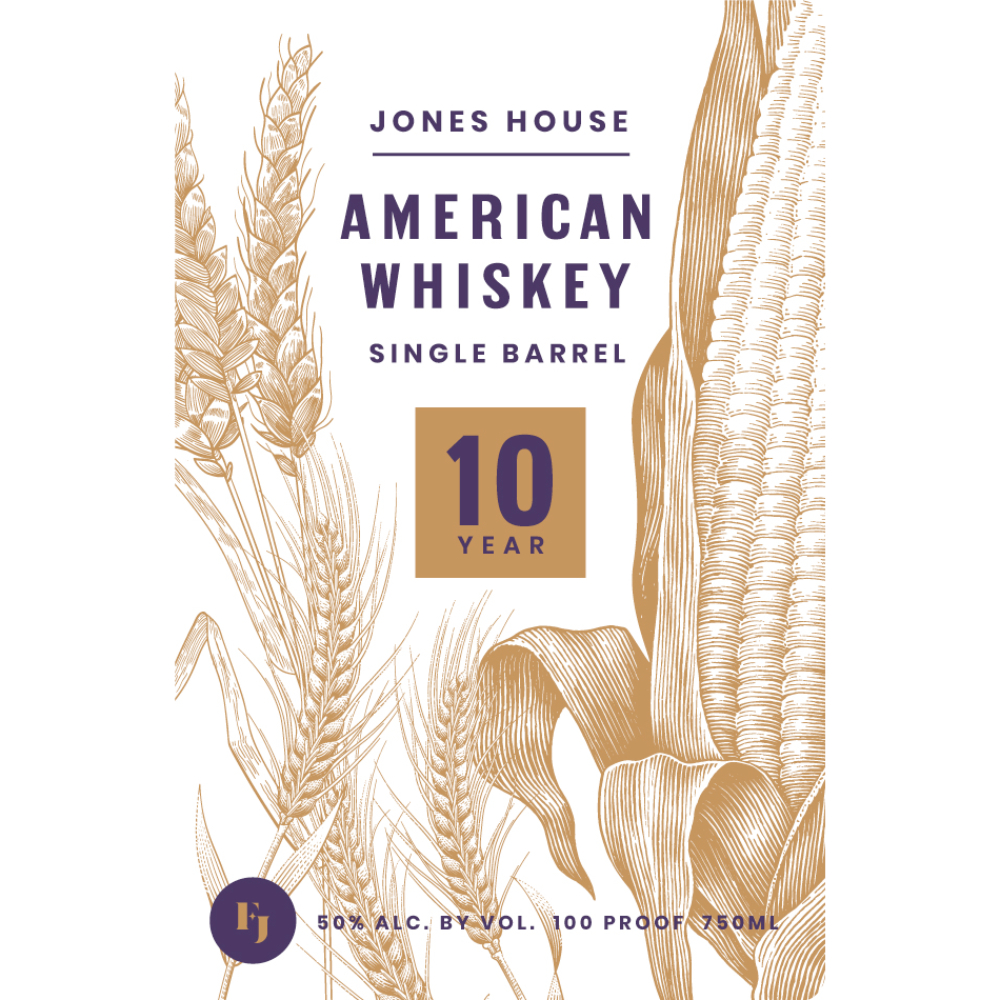 Buy Jones House 10 Year Old Single Barrel American Whiskey Online