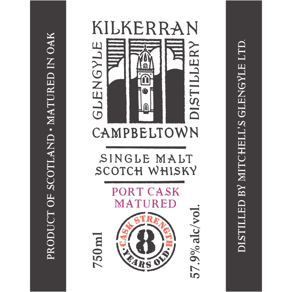 Buy Kilkerran 8 Year Old Cask Strength Port Cask Matured Online