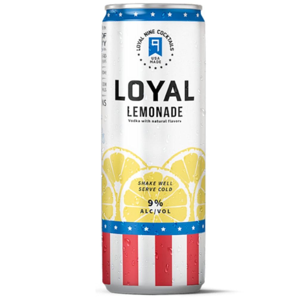 Buy Loyal 9 Cocktails Loyal Lemonade 4 Pack Online