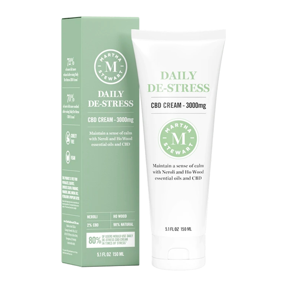 Buy Martha Stewart Daily De-Stress CBD Cream Online