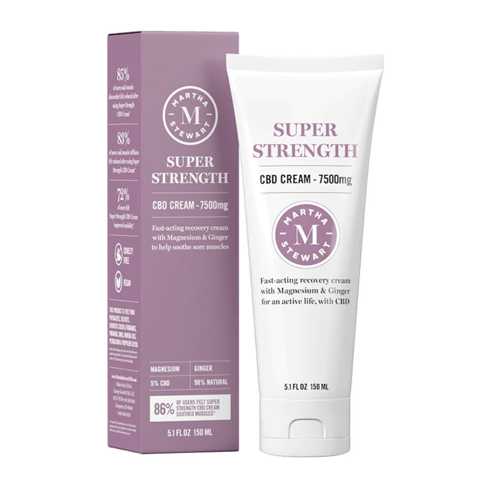 Buy Martha Stewart Super Strength CBD Cream Online