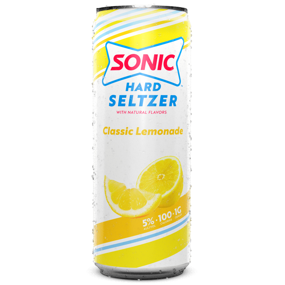 Buy SONIC Hard Seltzer Classic Lemonade 12 Pack Online