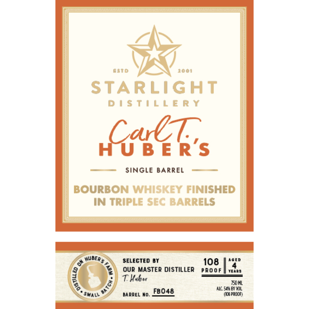Buy Starlight Bourbon Finished in Triple Sec Barrels Online