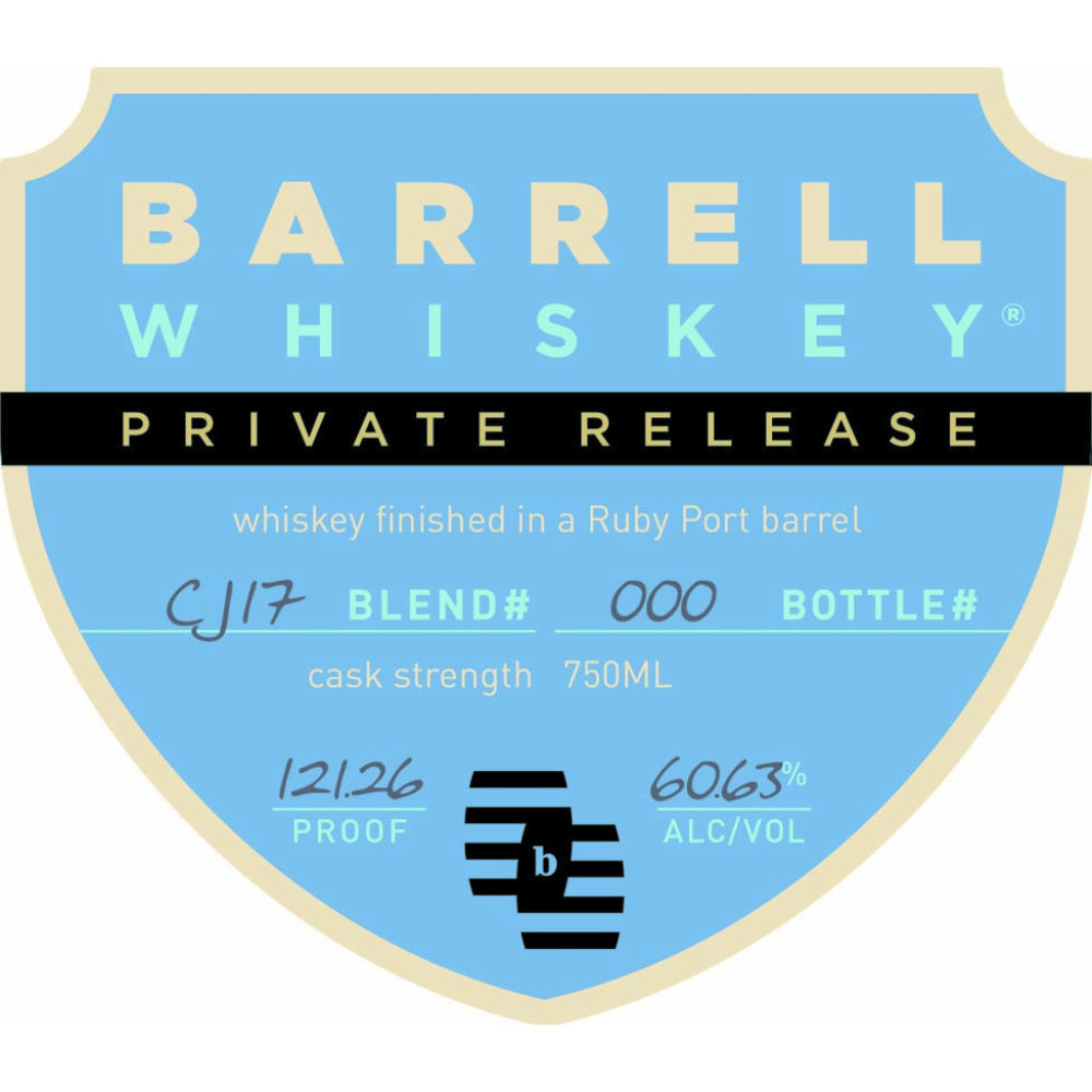Buy Barrell Whiskey Private Release CJ17 Online
