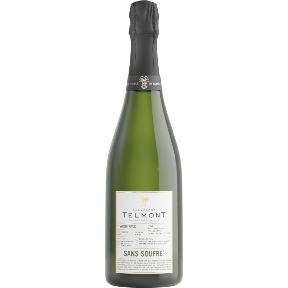 Buy Champagne Telmont Sans Soufre by Leonardo DiCaprio Online