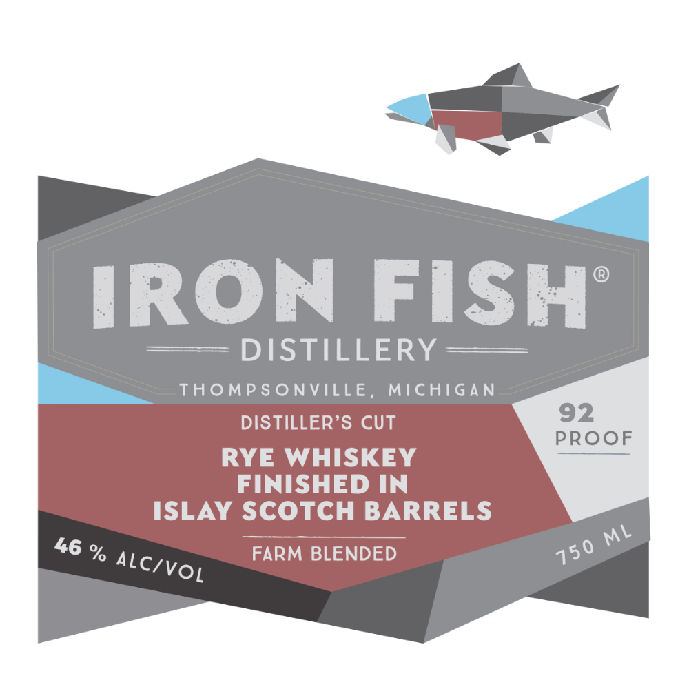 Buy Iron Fish Distiller’s Cut Rye Finished in Scotch Barrels Online