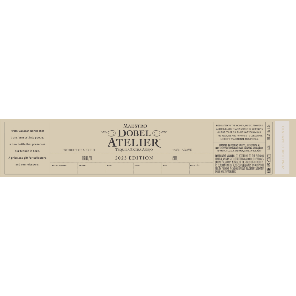 Buy Maestro Dobel Atelier Extra Anejo 2023 Edition Online