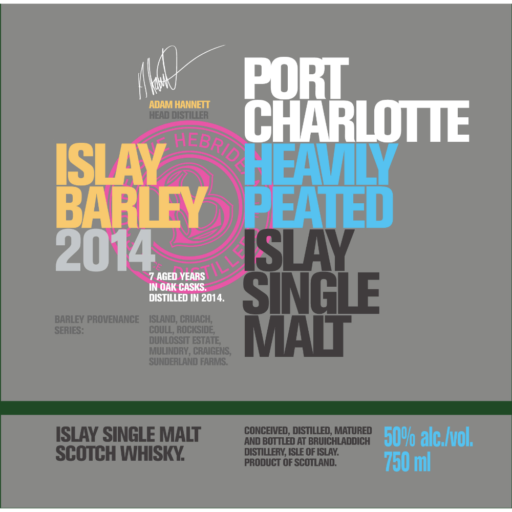Buy Port Charlotte Islay Barley 2014 Online