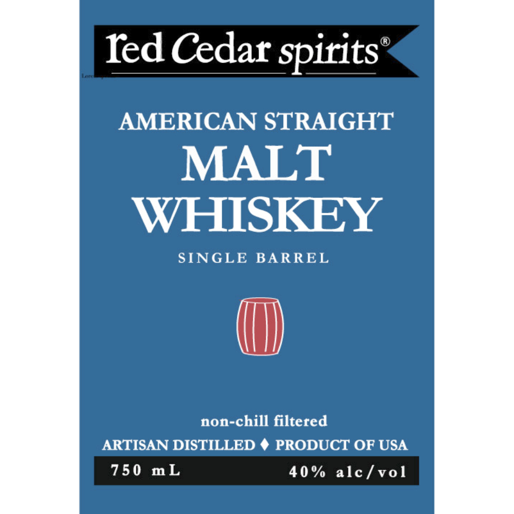 Buy Red Ceder Spirits American Straight Malt Whiskey Online